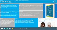 Desktop Screenshot of evidencia.org.ar
